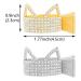 2 Pcs Rhinestone Cat Ears Ponytail Hair Clips - Fashion Metal Barrettes for Women and Girls - Buy Online on GoSupps.com