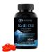 Antarctic Krill Oil 1000mg Softgels with Astaxanthin Omega-3 EPA & DHA Supplement for Heart Brain and Joint Health in Form of Phospholipids 60 Vanilla-Flavored Softgels 1000mg Vanilla Flavor