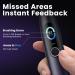 Oclean X Pro Smart Electric Toothbrush - 3 Whitening Modes, Quick Charge, 30-Day Battery Life - Deep Purple - 1 Count - Buy Online on GoSupps.com