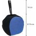 Dingo Gear 19 cm Training Toy Ball - Black & Blue with Handle | Nylcott Material for Obedience & IGP | International Shipping Available - Buy Online on GoSupps.com