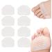 6 Pairs Metatarsal Pads - Soft Silicone Cushions for Women | Relieve Foot Ache for Dancing Walking & Shopping - Buy Online on GoSupps.com