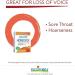 Boiron Homeovox 60 Tablets Homeopathic Medicine for hoarseness loss of voice laryngitis and strained vocal chords - Buy Online on GoSupps.com