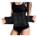 HKDYWTNB Back Brace Lumbar Support Waist Trainer Sweat Belt Sculpt Body Waist Trainer Body Shaper Corset Waist Trainer Waist Belt(Large) Black Large Black