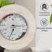 Doengdfo Wooden Sauna Thermometer & Hygrometer - Elegant Birch Alder & Aspen Sauna Accessory - Buy Online on GoSupps.com