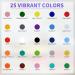HTVRONT Heat Transfer Vinyl Bundle - 36 Pack 12x10 Iron On Vinyl with Cutting Mat - Assorted Colors for Cricut Silhouette Cameo - Buy Online on GoSupps.com
