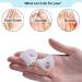 24 Silicone Gel Toe Separators for Hammer Toe & Bunion Relief | Small Toe Protection & Spreader Pain Relief Solution for Overlapping Toes - Buy Online on GoSupps.com