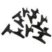12pcs Hairdressers Tools Butterfly Clips Hair Color Zul Section Clips Grips