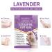 Foot Mask - Natural Exfoliator for Dry Dead Skin, Callus, Rough Heels - Lavender Scent - Men & Women - Buy Online on GoSupps.com