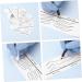 Hemoton 1 Set Eyebrow Guide Template Brow Guide Stencil Eyebrow Shaper Tool Eyebrow Trimming - Buy Online on GoSupps.com