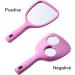Beaupretty Hand Held Mirror | Double-Sided Cosmetic Mirror with 2X and 3X Magnification | Rosy Round Mirror - Buy Online on GoSupps.com