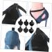 Mobestech 12 Pairs Kitten Heel Protector Pads for Women | Anti-Slip Insoles & Shoe Strap | Dressy High Heel Accessories - Buy Online on GoSupps.com