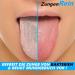 ZungenRein Tongue Cleaner Set of 2 - Antibacterial Tongue Scraper & Brush for Bad Breath | Ayurveda - Buy Online on GoSupps.com