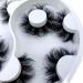 Fluffy 3D Faux Mink Lashes 25mm Long Natural Look False Eyelashes - 5 Pairs - Buy Online on GoSupps.com