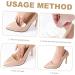 SAFIGLE Metatarsal Cushion Pads - 4 Pairs Non-Slip Forefoot Gel Pads for Women - Comfortable Shoe Insoles for Ball of Foot Pain Relief - Transparent Design (8.5X6.7CM - Buy Online on GoSupps.com