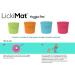 Lickimat Yoggie Pot - Durable Rubber Treats for All Dog Sizes | Fun & Enrichment | Sunset Chevron Design - Buy Online on GoSupps.com