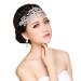 Crystal Rhinestone Wedding Bridal Headband - Elegant Headdress Chain Hair Jewelry - Buy Online on GoSupps.com