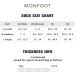 MONFOOT Solid White Crew Socks 8 Pack - Men's and Women's Athletic Cushioned Socks (Medium) - Buy Online on GoSupps.com