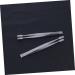 SOESFOUFU Tweezers Lash Fine Tweezer Tongs Beauty Tools Nipper Specialty Tools Collector Tools Tweezer for Stamp Safe Material Tweezer Collecting Coins Stainless Steel Make up Straight Head 11CM Silver - Buy Online on GoSupps.com