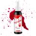 Halloween Blood Splatter Fake Blood Washable Spray Bloody Fake Blood for Costume Zombie Vampire and Monster Dress Up Cosplay Fake Blood Spray is used for Pranks Between Friends(60ml)