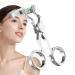 BEXDUG Contact lens-eye slid stretcher stainless steel contact tool remover and inserting contact remover tools for safe comfortable and hygienic attachment of contacts