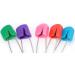 IDWT Baby Safety Pins Set - 12 Colorful Plastic Head Pins for DIY Crafts, Diapers, Jewelry Making, Laundry, and Blankets - Buy Online on GoSupps.com