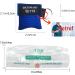 Dztsmart Ventilation Mask Key Rings - 5 Pack CPR Pocket Masks for First Aid & AED Training (Blue) - International Shipping Available - Buy Online on GoSupps.com