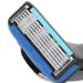 Manual Shaver for Men - Waterproof Six-Blade Portable Shaver for Office Use (Black) - Buy Online on GoSupps.com
