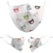Sunflower Floral Print Anti Pollution Mouth Covers Cotton Half Face Mouth Reusable Dustproof Washable Facial Decoration Adjustable Nose Clip for Perfect Tight Half Face Seal for Boys Girls - Buy Online on GoSupps.com