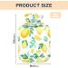 Watercolor Lemon Heat Bottle with Cover - 2L Hot Water Bag for Pain Relief Headaches & Back Pain - Buy Online on GoSupps.com