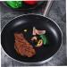 Milisten 2 Pcs Aluminum Steak Skillet Kitchen Grill Pan Aluminum Frying Pan Griddle for Induction Cooktop Non- Stick Frying Wok Flat Bottom Wok Egg Pan Practical Kitchenware Pancake Pan Gas Silverx2pcs 39.5X20CMx2pcs - Buy Online on GoSupps.com