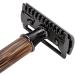 Manual Bamboo Razor for Men - Portable Bartschneider Hair Trimmer | Perfect Father's Day Gift - Buy Online on GoSupps.com