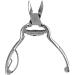 Toe & Finger Cuticle Nipper Stainless Steel Easy to Clean and Durable - Suitable for Manicure & Pedicure - Buy Online on GoSupps.com