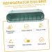 GLEAVI 1 Pc Slide Egg Collection Egg Stacker for Refrigerator Double Layer Food Container Protective Box Green 28.5X15CM - Buy Online on GoSupps.com