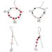 Southjieling Stylish Pearl Bracelet & Mobile Phone Key Band - Sparkling Star & Spider Tag Trendy Pearl Trailer & Chain Decorations - Buy Online on GoSupps.com