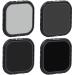 LENSKINS 4-Pack Lens Filter ND8 ND16 ND32 CPL for GoPro Hero 8 Black Neutral Density and Circular Polarizer Lens Filter Kit Lens Protector for GoPro 8 Black Accessories