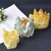 Natural Crystal Rough Specimen Natural Crystal Cluster Clear Quartz Crystal Rock Stones and Crystals ReikiSpecimen Home Decor GiftsStone (Color : Green 2 Size : 400-500g) - Buy Online on GoSupps.com