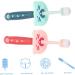 Minkissy 10-Pack Baby Toothbrushes - Soft Bristles Children's Travel Toothbrush - Whole Mouth Cleaning Tool for Kids - Buy Online on GoSupps.com
