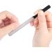 Quesuc 2 Pieces 4 Sides Stainless Steel Nail File Manicure Nail Tools 2 Size (Black) - Buy Online on GoSupps.com