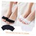 Fomiyes 8 Pairs Slipproof Cotton Socks for Men & Women Invisible Half Toe Casual Socks - Buy Online on GoSupps.com