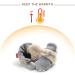 EDOTON Unisex Newborn Winter Boots - Warm Stripe Bootie for 12-18 Months - Non-Slip Sole, Soft & Ajustable Sock - Buy Online on GoSupps.com