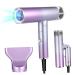 Baluue Foldable Hair Dryer Small Blow Dryer Travel Blow Dryer Small Travel Hair Dryer Small Hairdryer Abs