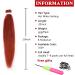 Xtrend 20 Inch EZ Braids 8Packs Copper Red Pre-Stretched Easy Braiding Hair Extensions for Box Braids Hair Hot Water Setting Synthetic Fiber Hair Extensions 350# 20 Inch (Pack of 8) 350# - Buy Online on GoSupps.com