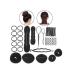 Fashionable Hair Design Styling Tool Set | Hair Volume Clip Knot Tool & Donut Wicking for Women & Girls - International Shipping - Buy Online on GoSupps.com