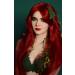 ColorfulPanda 28 Curly Wavy Costume Cosplay Wig 70cm - Dark Red - Buy Online on GoSupps.com