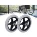 Wheelchair Wheels Wheelchair Front Castor 6 Inch Rubber Wheelchair Front Wheels Universal Wheelchair Replacement Parts - Buy Online on GoSupps.com