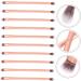 Healeved 72 Pcs Makeup Brush Eye Shadow Brush Nose Contour Brush Face Powder Blush Artificial Fiber Golden - Buy Online on GoSupps.com