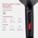 Professional Hair Dryer 2400W AC Motor Negative Ionic Technology Blow Dryer with 3 Heat & 2 Speed Setting and Cool Shot Button Concentrator Nozzle Included Fast Drying for Men and Women Small Gift - Buy Online on GoSupps.com
