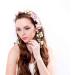 Winslet Elegant Lace Flower Wreath Headband Garland Pregnant Flower Crown with Adjustable Ribbon for Wedding - Buy Online on GoSupps.com