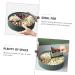 KICHOUSE 1pc Creative Multi-grids Snacks Green Home Storage for Container Jar Fruits Snack Candy Compartment - Buy Online on GoSupps.com
