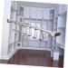 Mikikit Stainless Steel Hangers 1pc Steel Bedroom Duty Hooks Heavy Hanger Rack for Towel Clothes Wall Coat Hat Moveable Kitchen - Buy Online on GoSupps.com